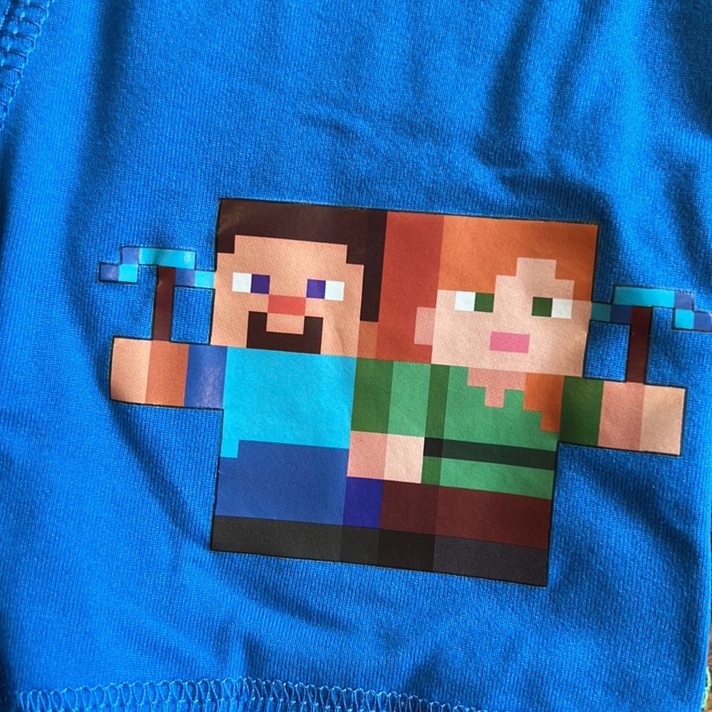 Boys Minecraft underoos athletic boxer briefs size 6S (3pack) NEW w tags - Picture 4 of 9